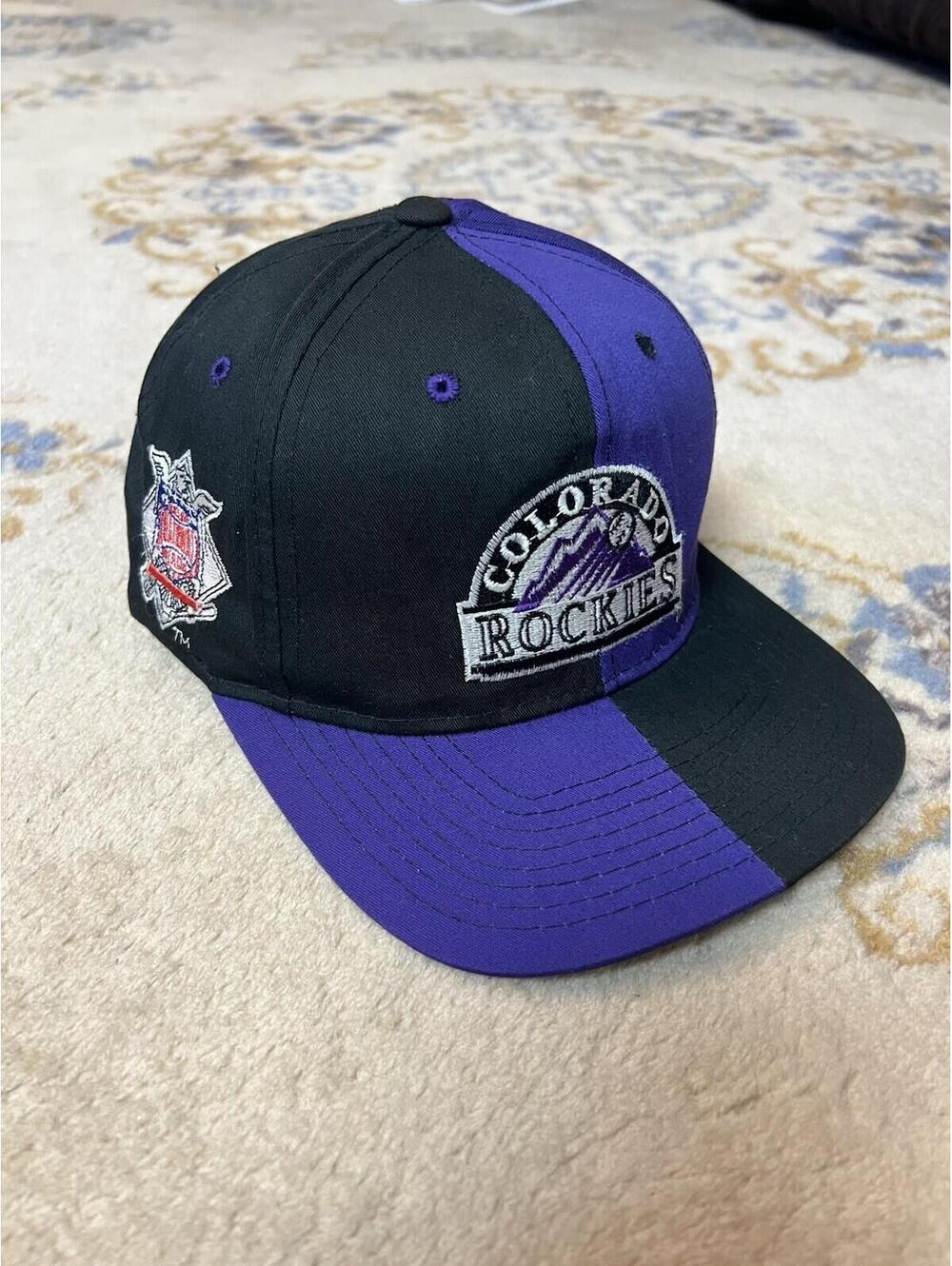 VTG Starter COLORADO ROCKIES 90s Snap Back Baseball Cap Hat National League